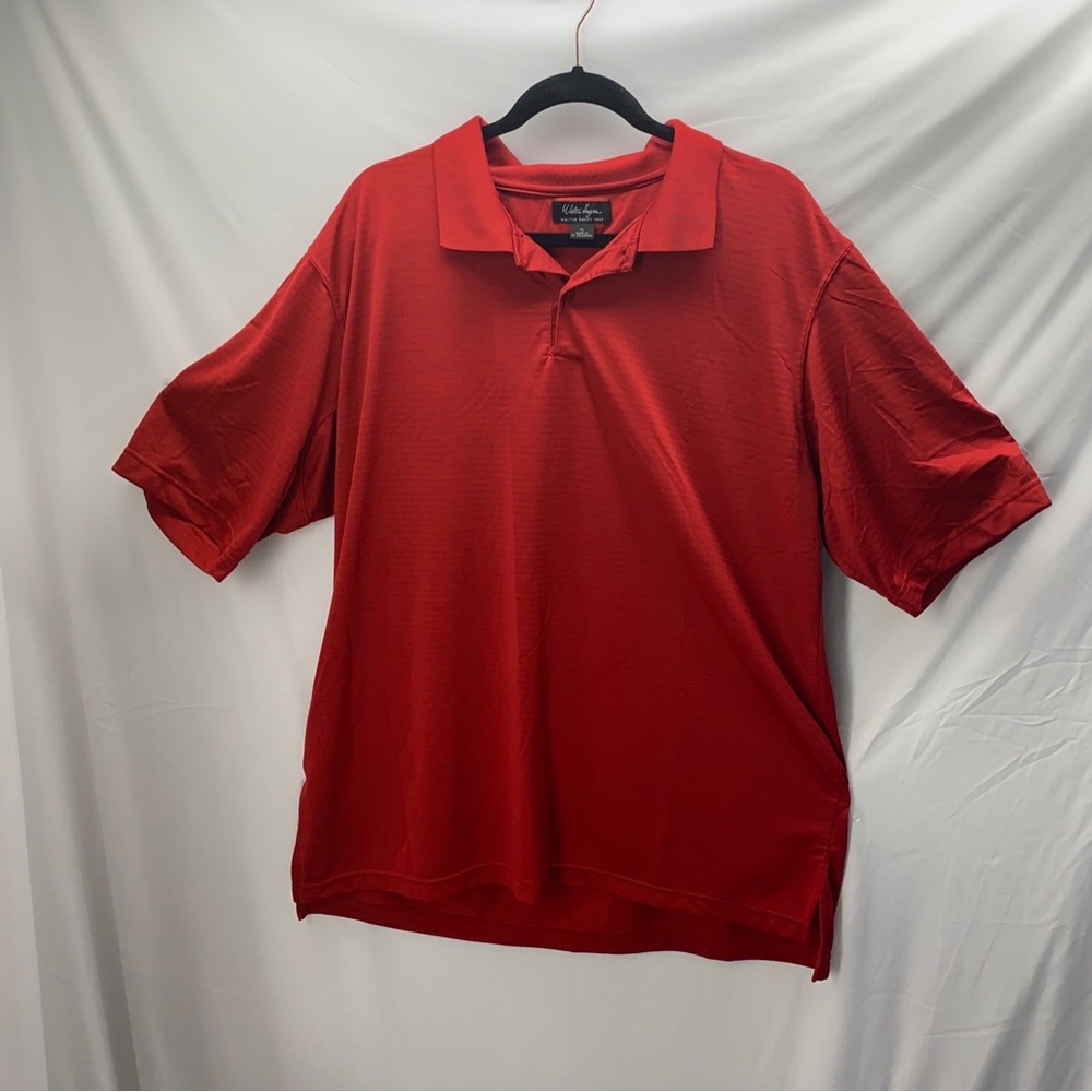 Walter Hagen 11 Majors Golf Polo Shirt Mens Size XL Red Short Sleeve